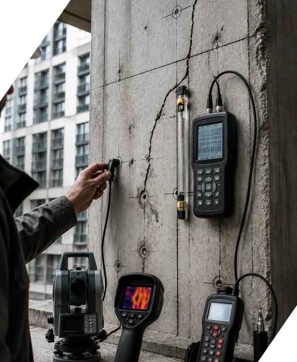Инструментальное обследование зданий в Железнодорожном от 15381 р. | ЭкспертизаРоссия